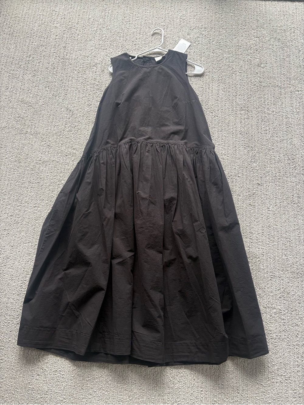 Sleeveless Black Maxi Dress NWT
